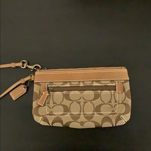 Authentic Signature Coach Wristlet - Like …